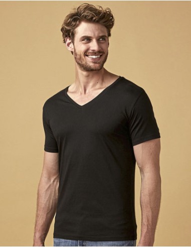 XOB-1425-Mens V-Neck T-Shirt